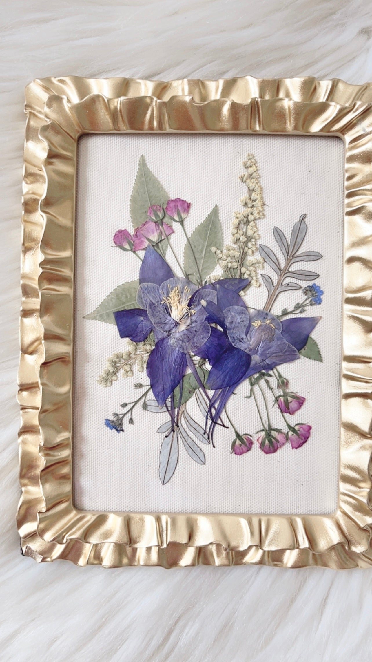 Amorette Floral Ornate Frame