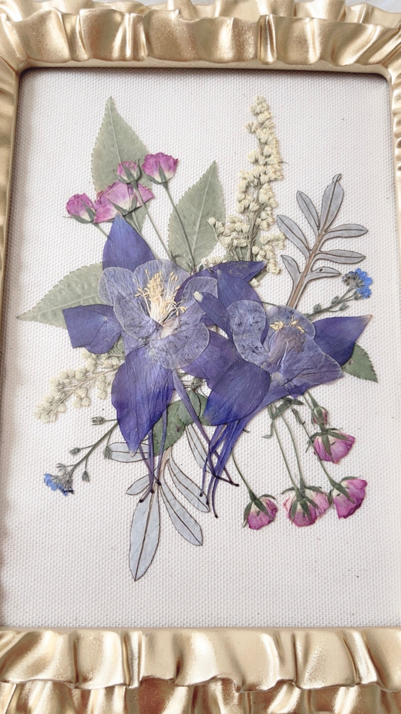 Amorette Floral Ornate Frame