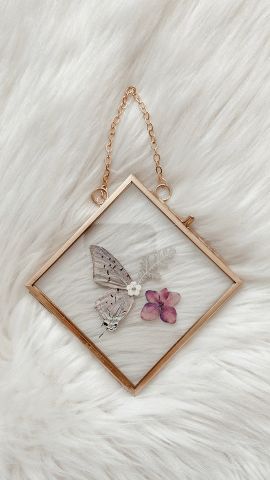 Anya Butterfly Floral Frame
