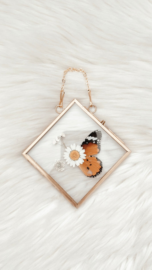 Ariana Butterfly Floral Frame