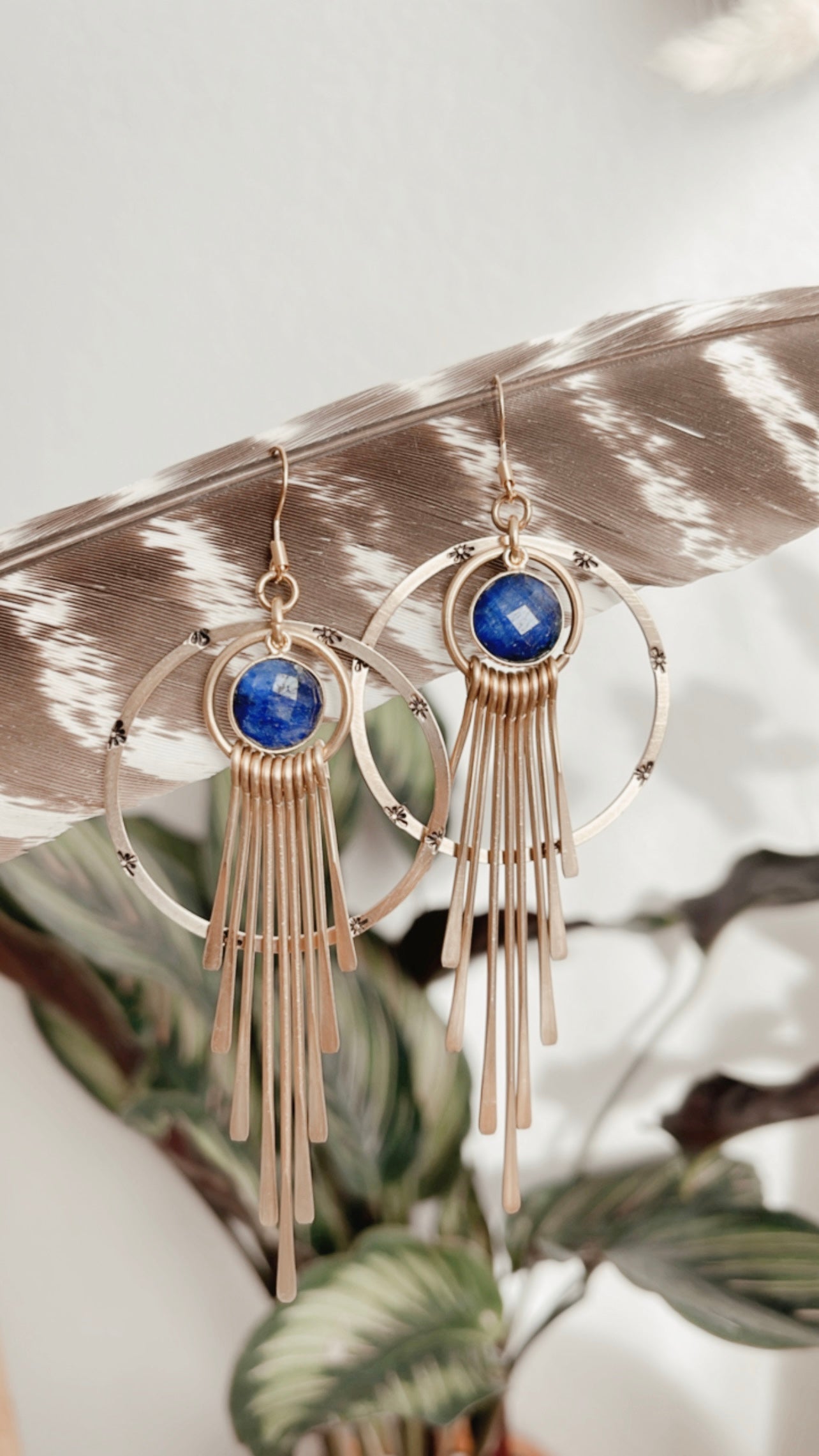 Astrid Lapis Lazuli Earrings