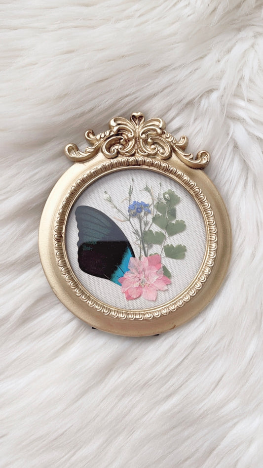 Betty Butterfly Ornate Frame