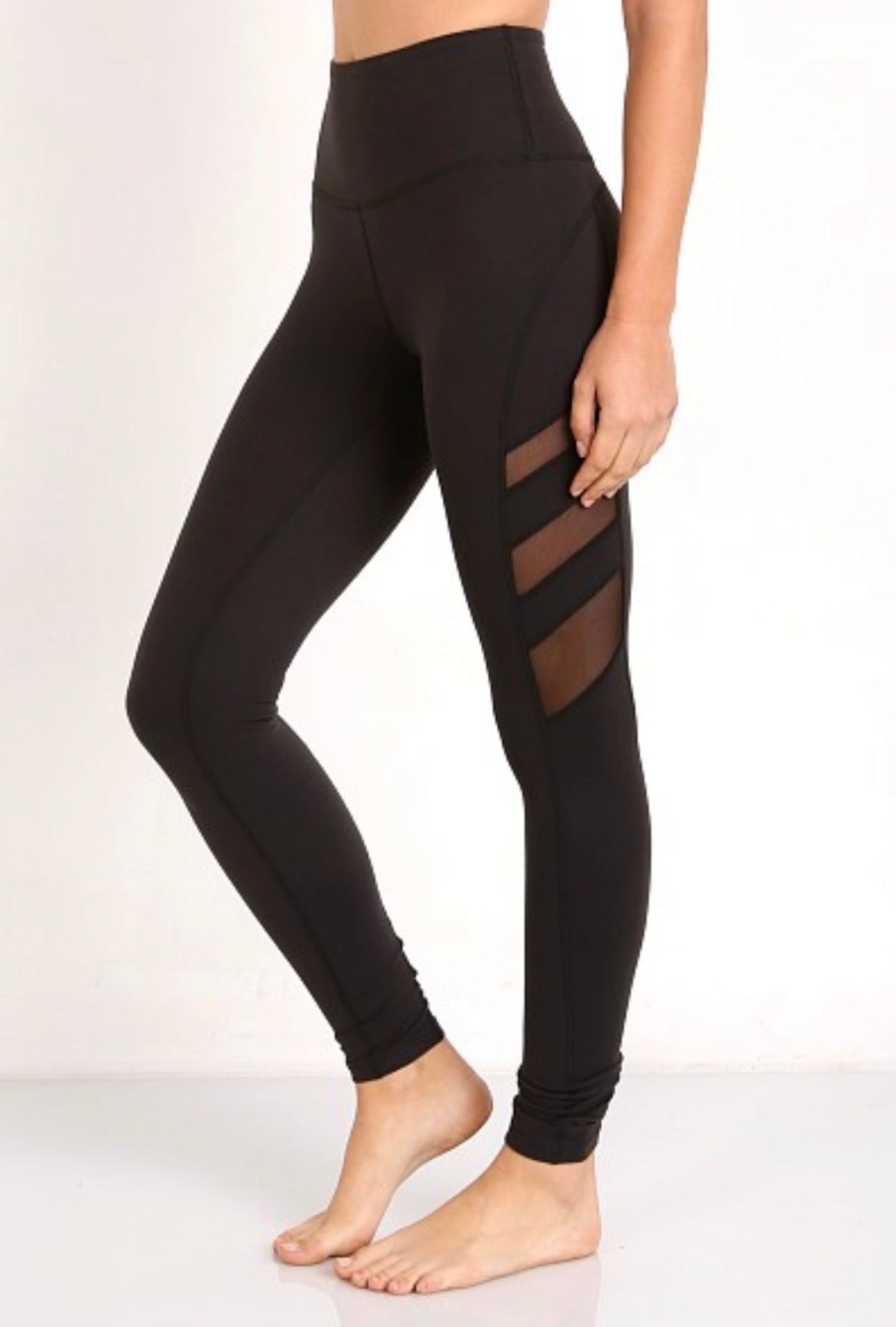 EUC Beyond Yoga Triple Mesh Panel Leggings (MEDIUM)