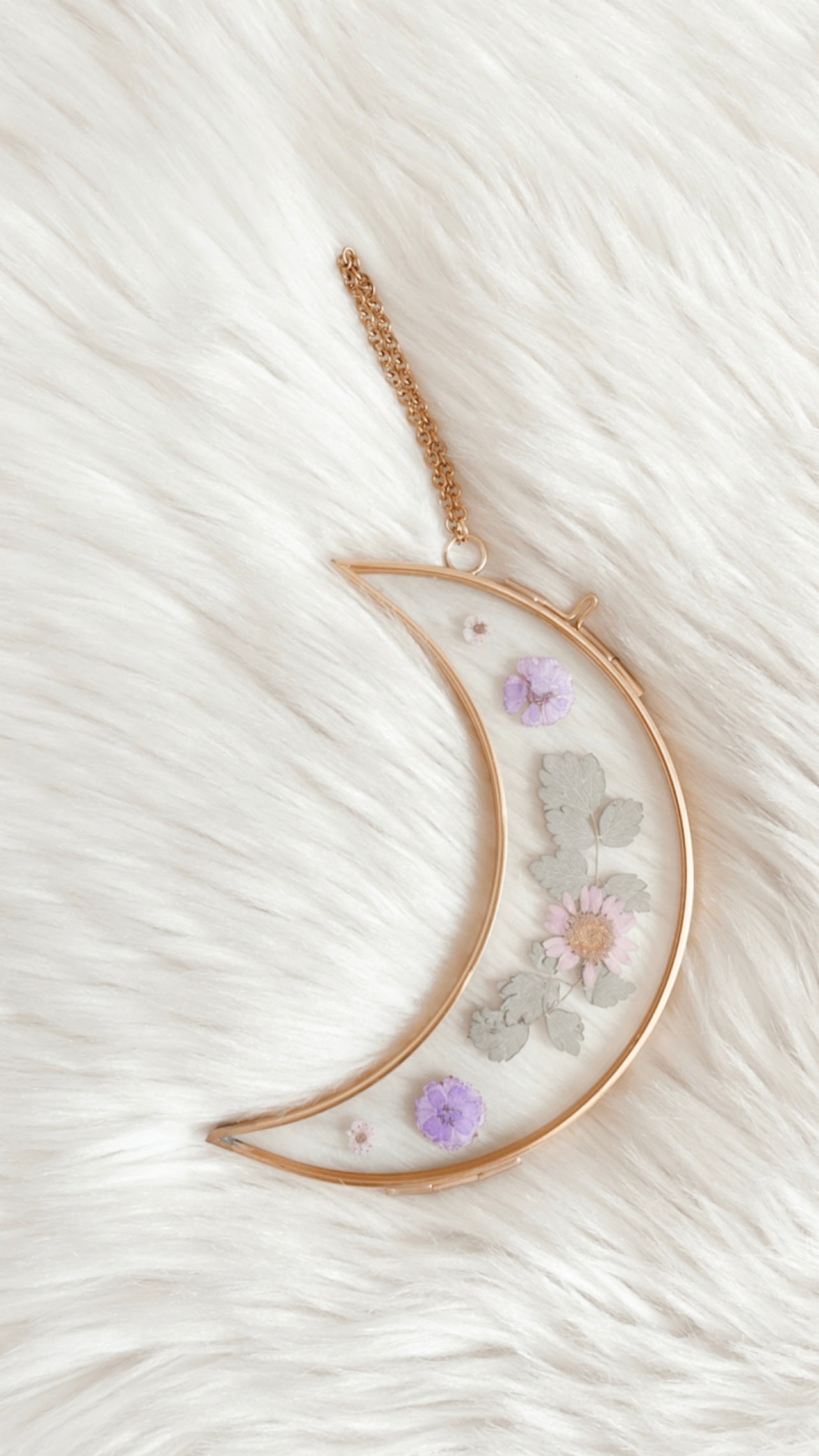 Calliope Moon Floral Frame