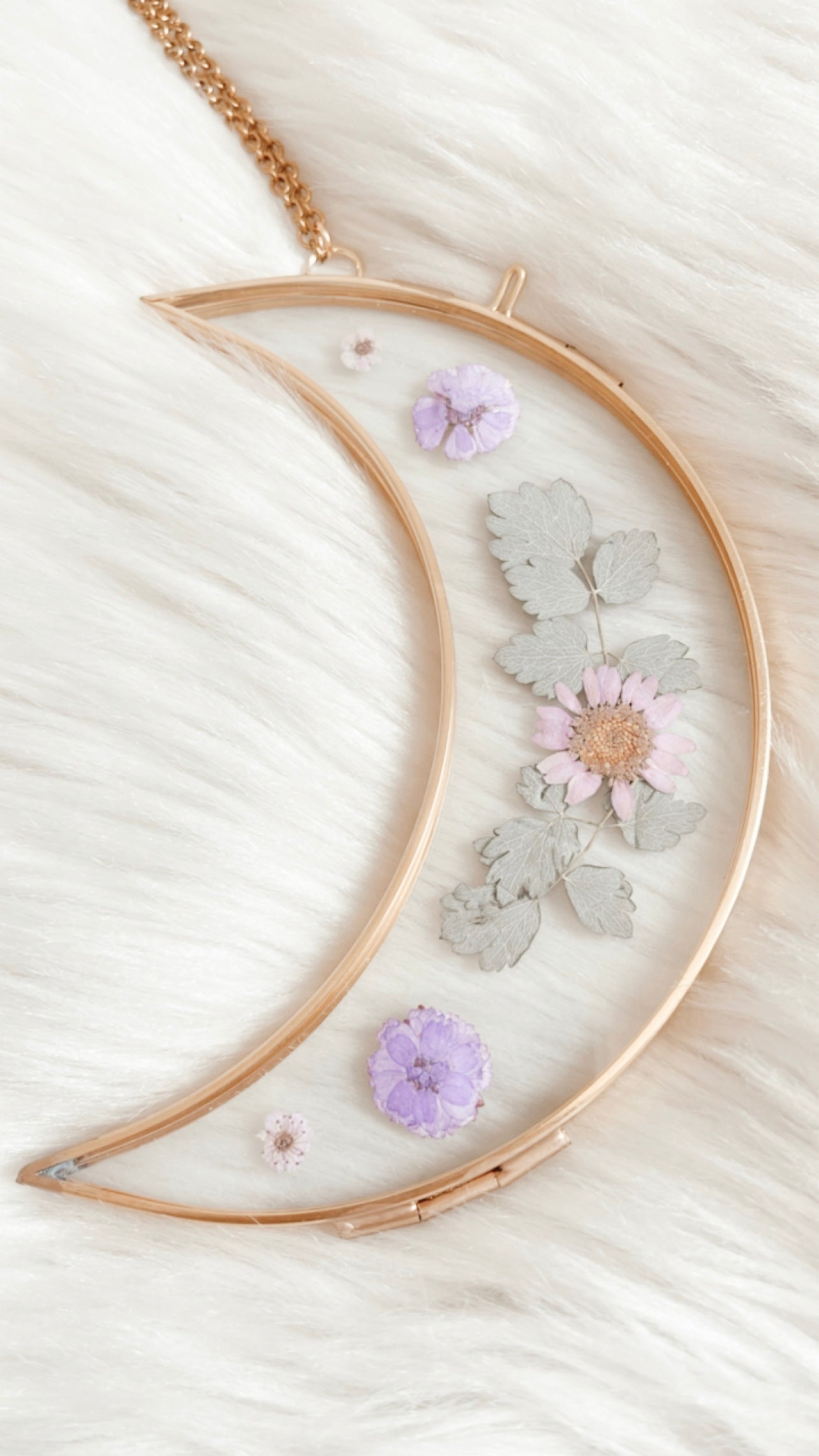 Calliope Moon Floral Frame