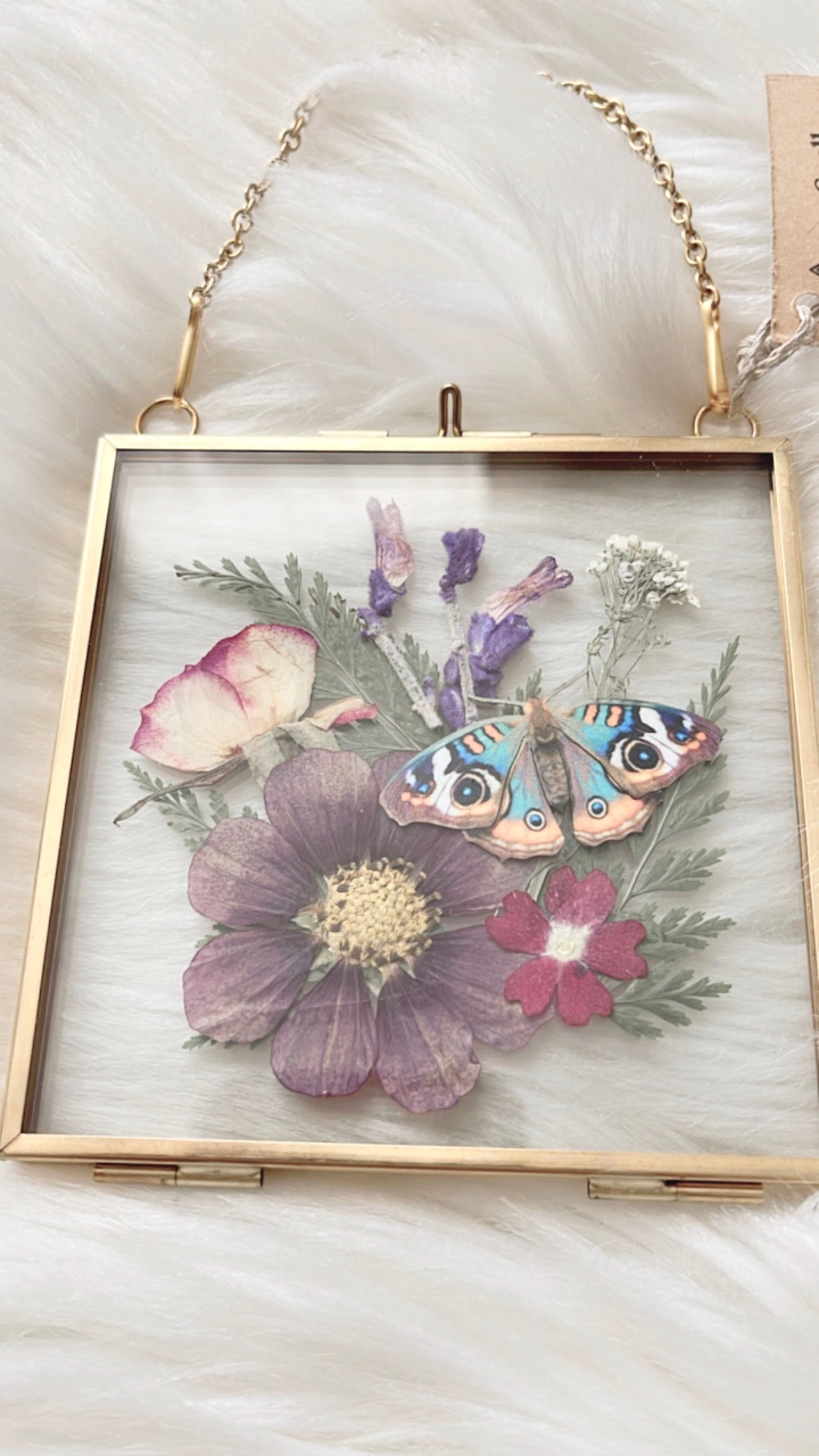 Catherine Paper Replica Floral Frame <4x4in>