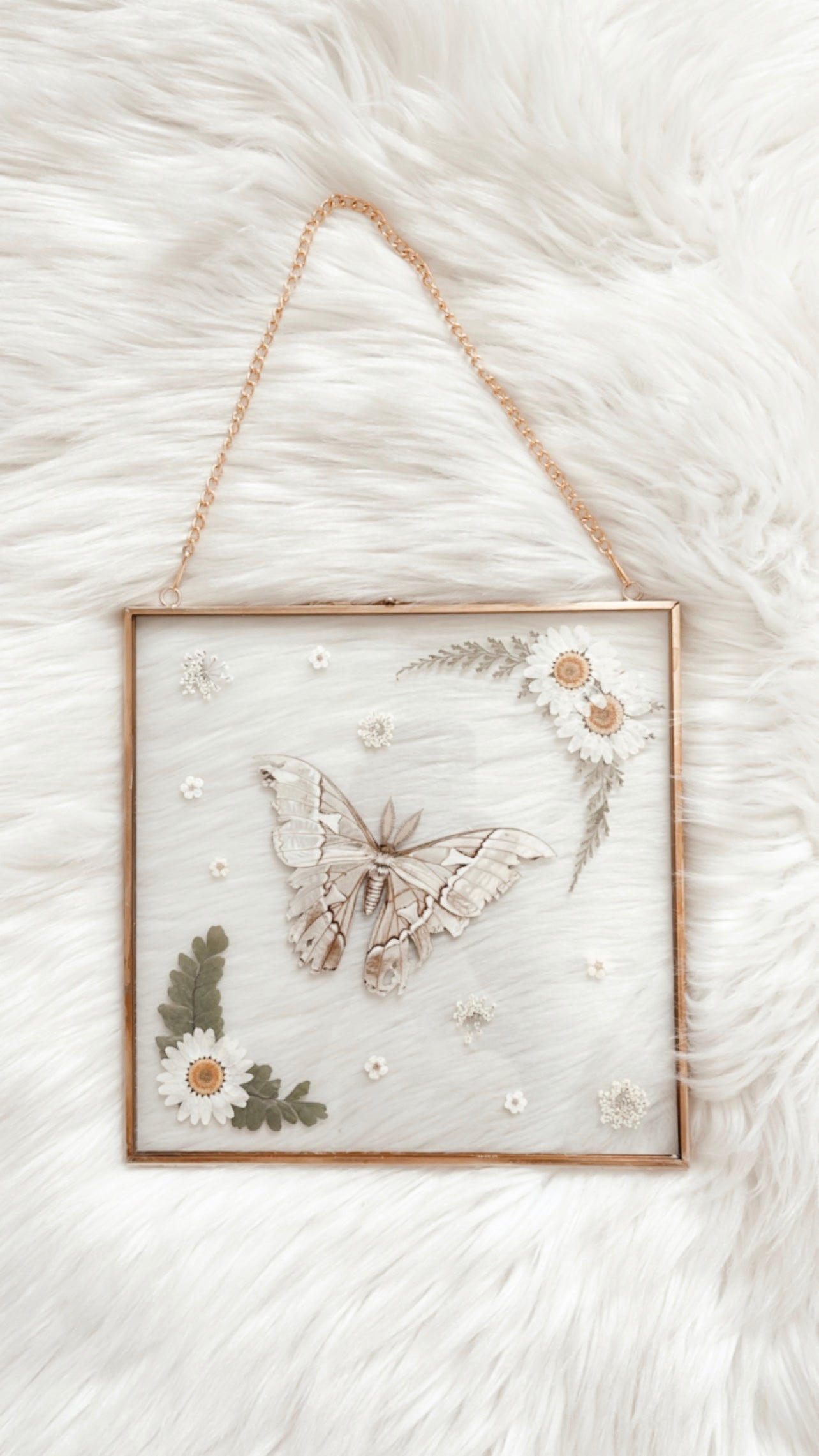 Cecily Paper Replica Floral Frame