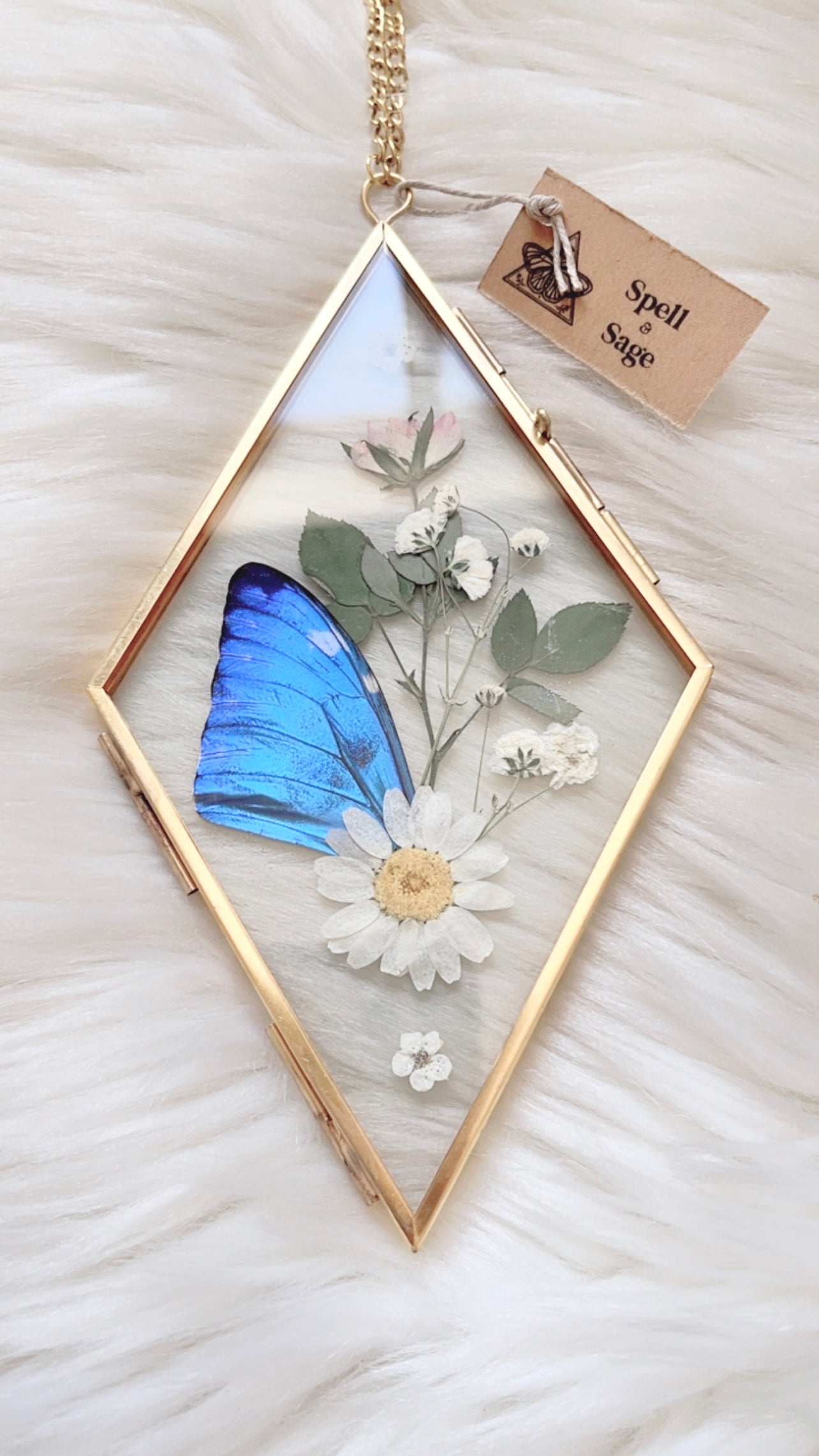 Celestia Butterfly Floral Frame <4x6.75in>