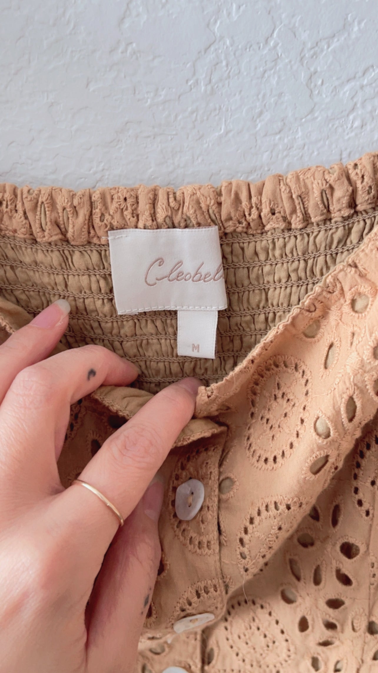 NWOT Cleobella Demi Midi Dress (MEDIUM)