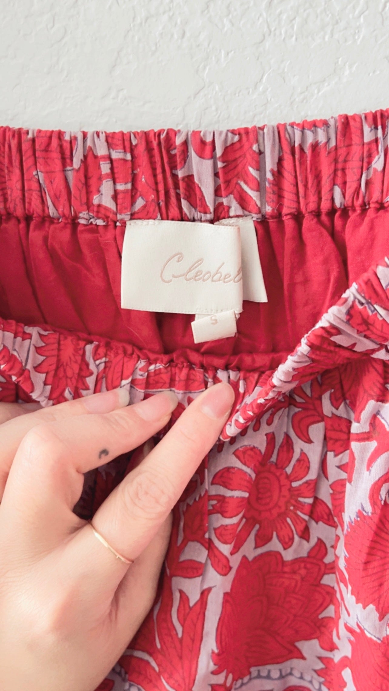 NWOT Cleobella Hattie Mini Dress (SMALL)