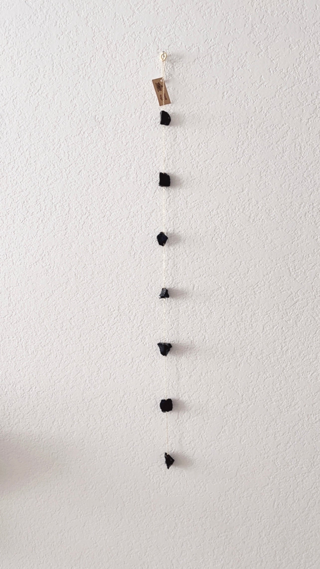 Crystal Hanging <Black Obsidian>