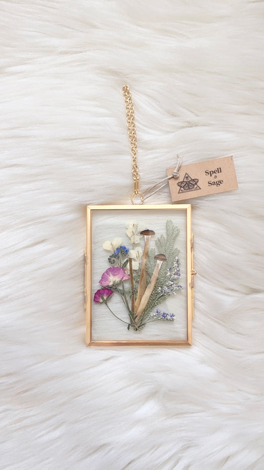 Dulcinea Mushie Floral Frame <3x4in>