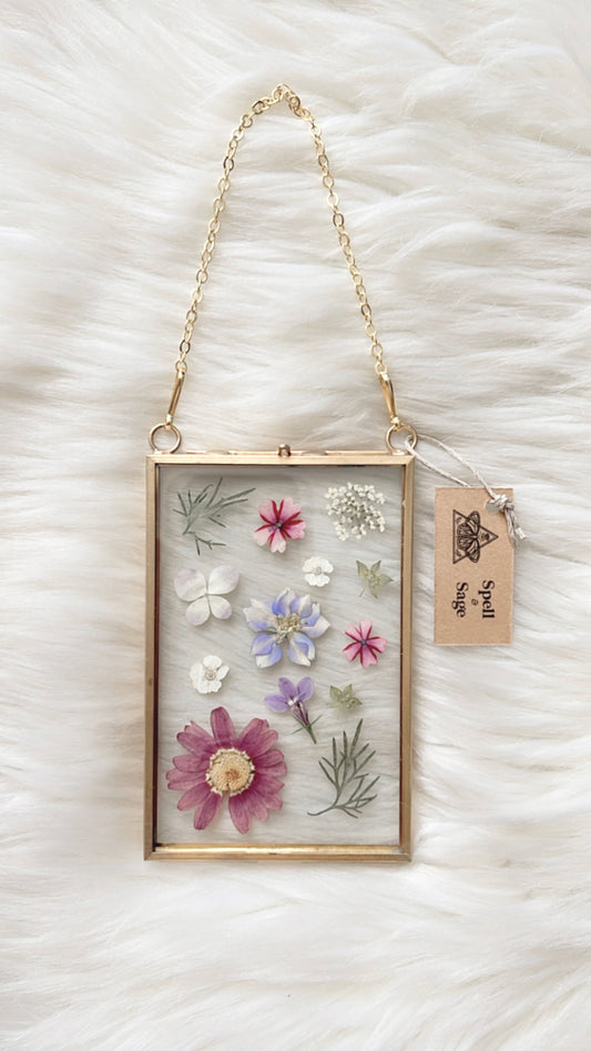 Elsa Floral Frame <3.25x5in>