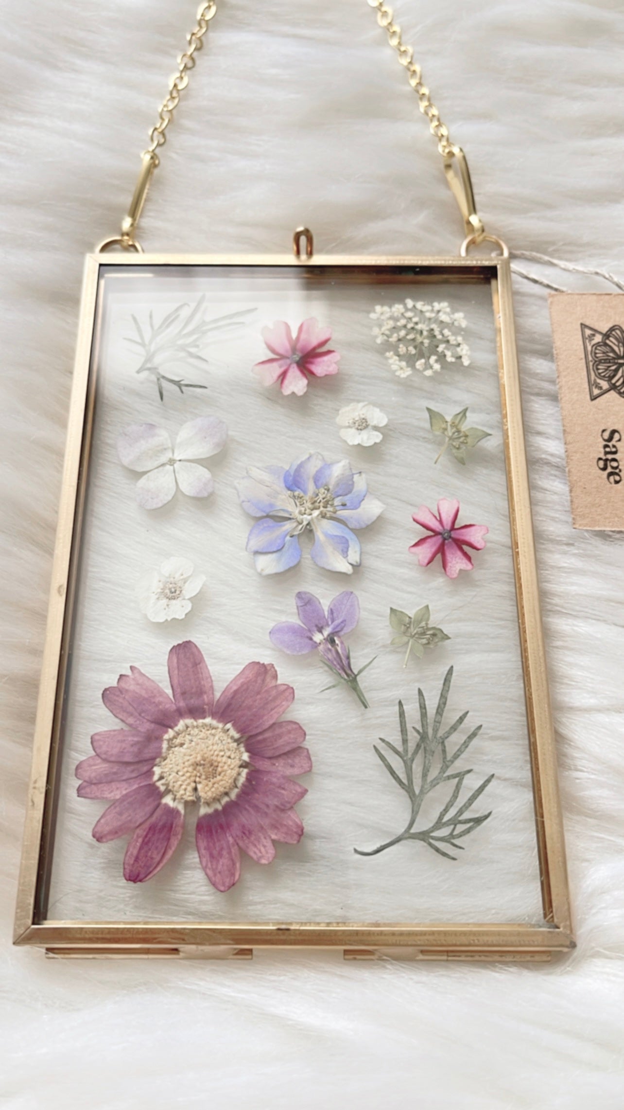 Elsa Floral Frame <3.25x5in>