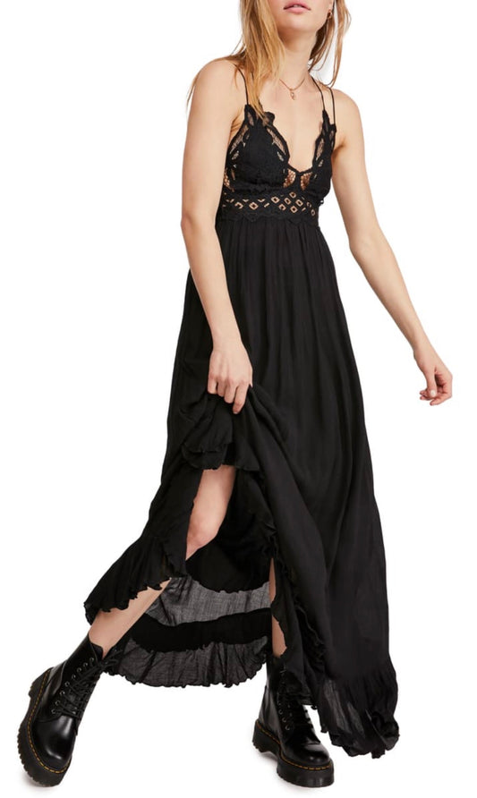 NWOT Free People Adella Maxi (MEDIUM)