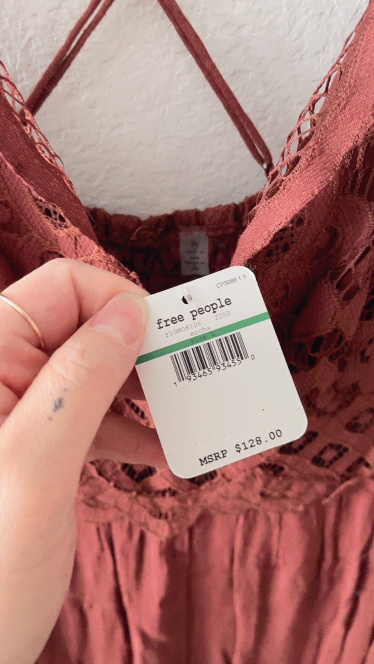 NWT Free People Adella Maxi (LARGE)