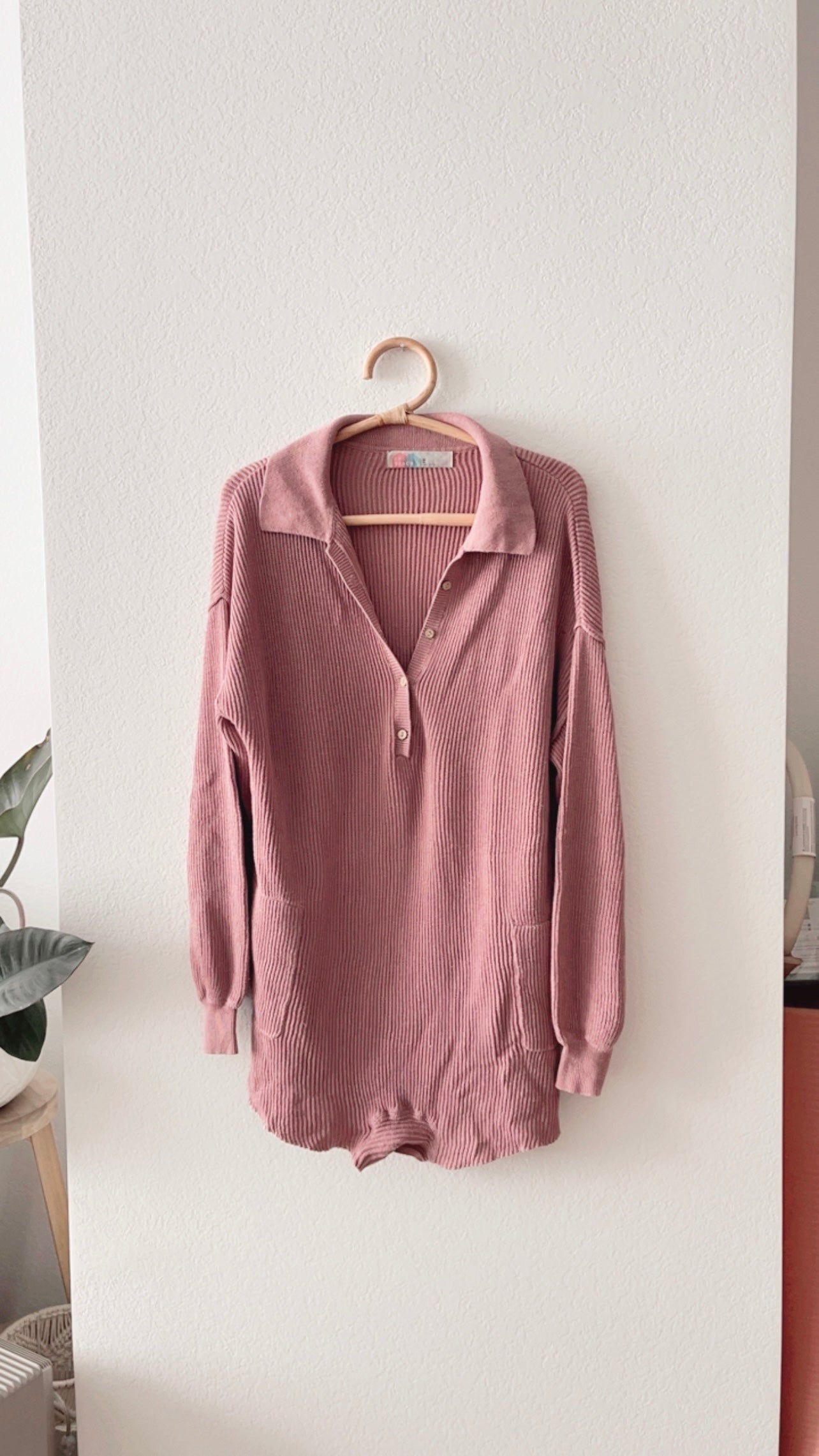 EUC Free People Beach Picnic Sweater Romper (MEDIUM)