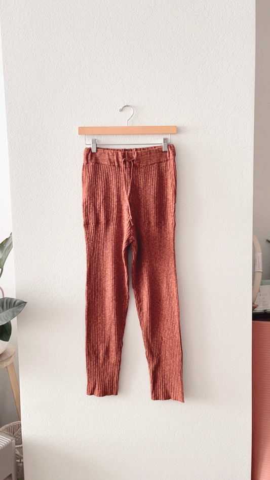 NWOT Free People Beach Knit Pants (X-SMALL)