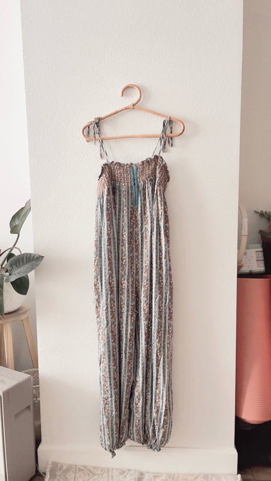 NWOT Free People Intimately Floral Jumpsuit (MEDIUM)