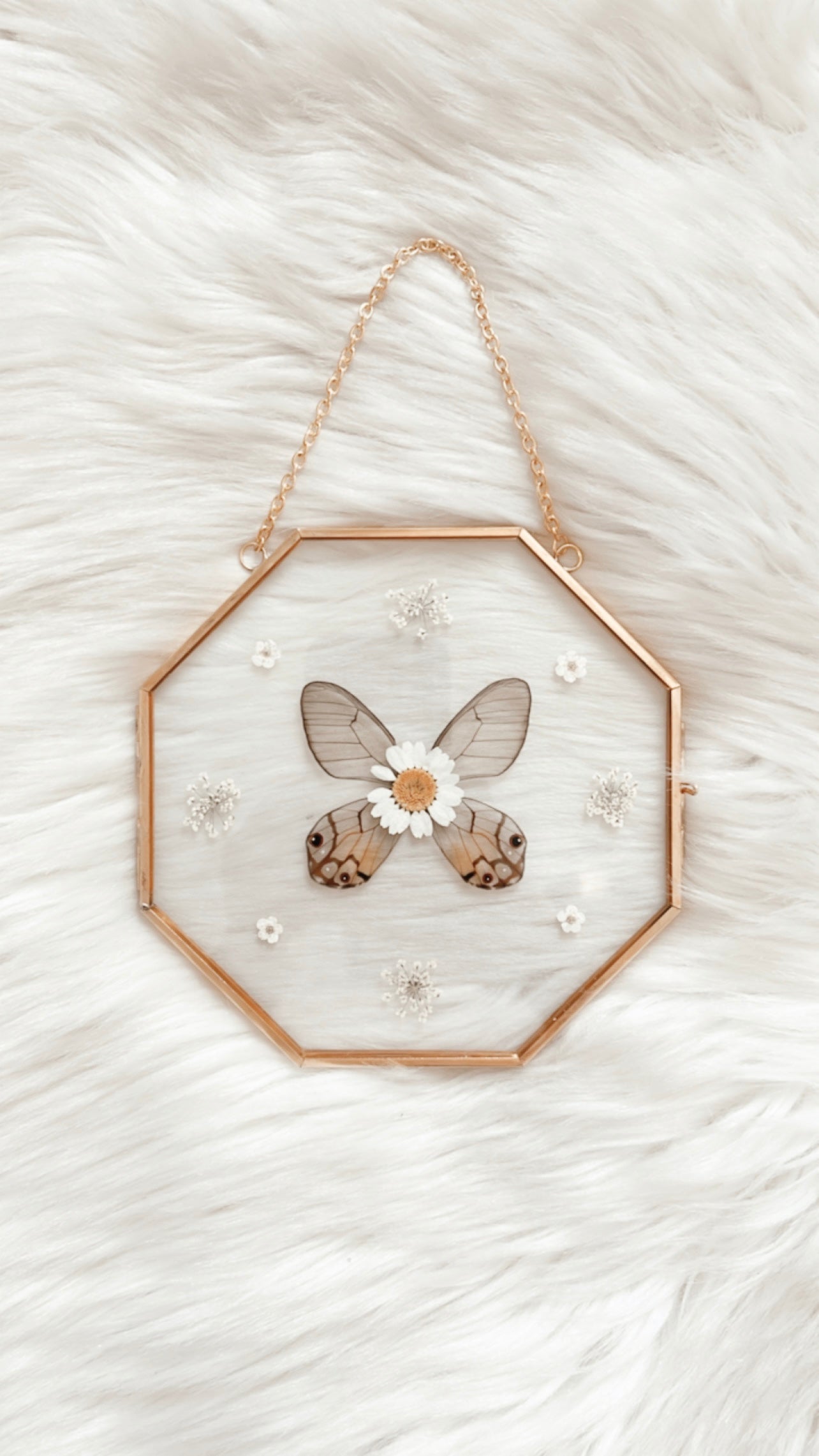 Freya Butterfly Floral Frame