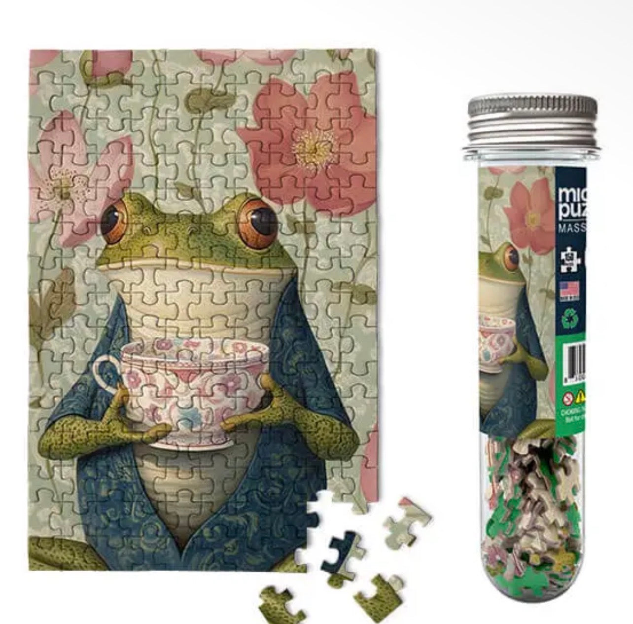 Tea Time Frog Puzzle