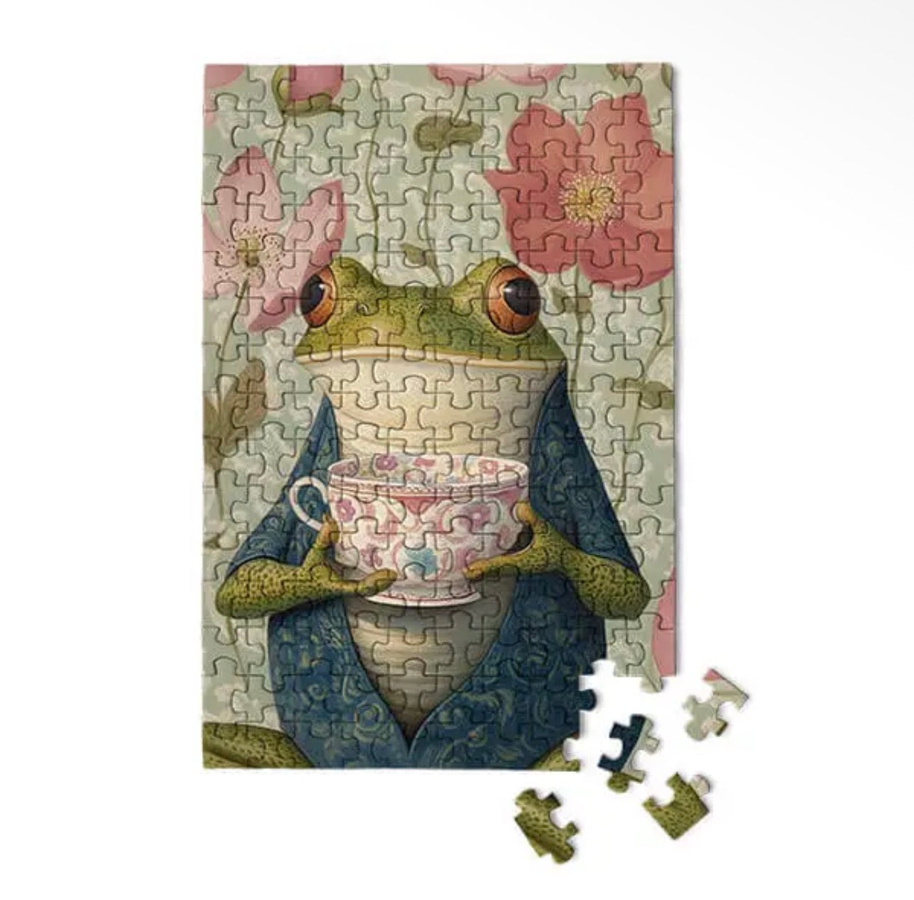 Tea Time Frog Puzzle