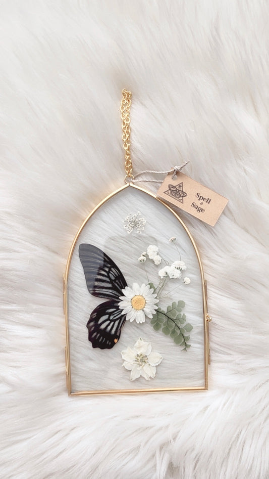 Gayle Butterfly Floral Frame <4x6in>