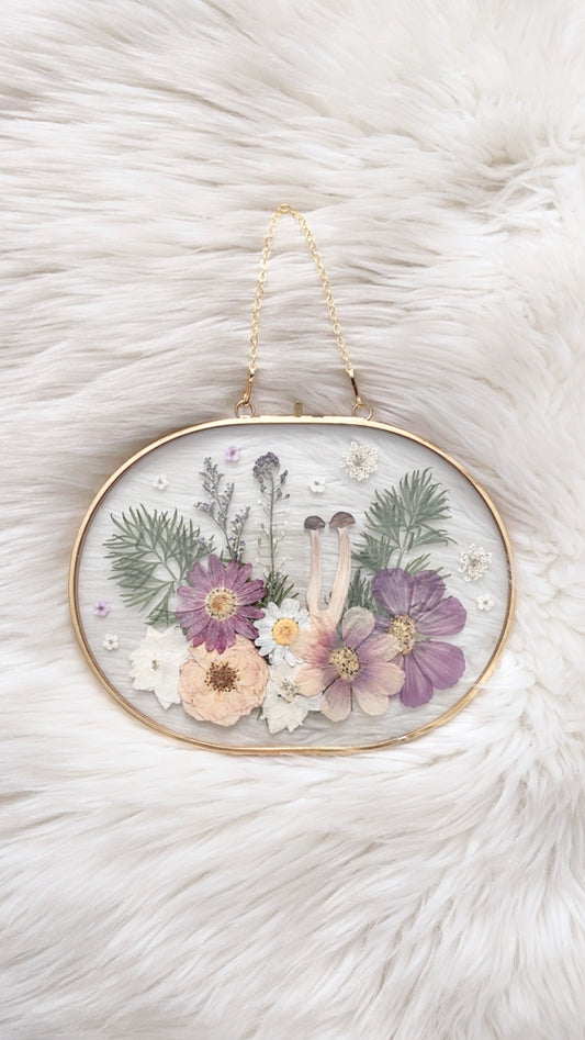 Genevieve Mushie Floral Frame <8.5x6.5>