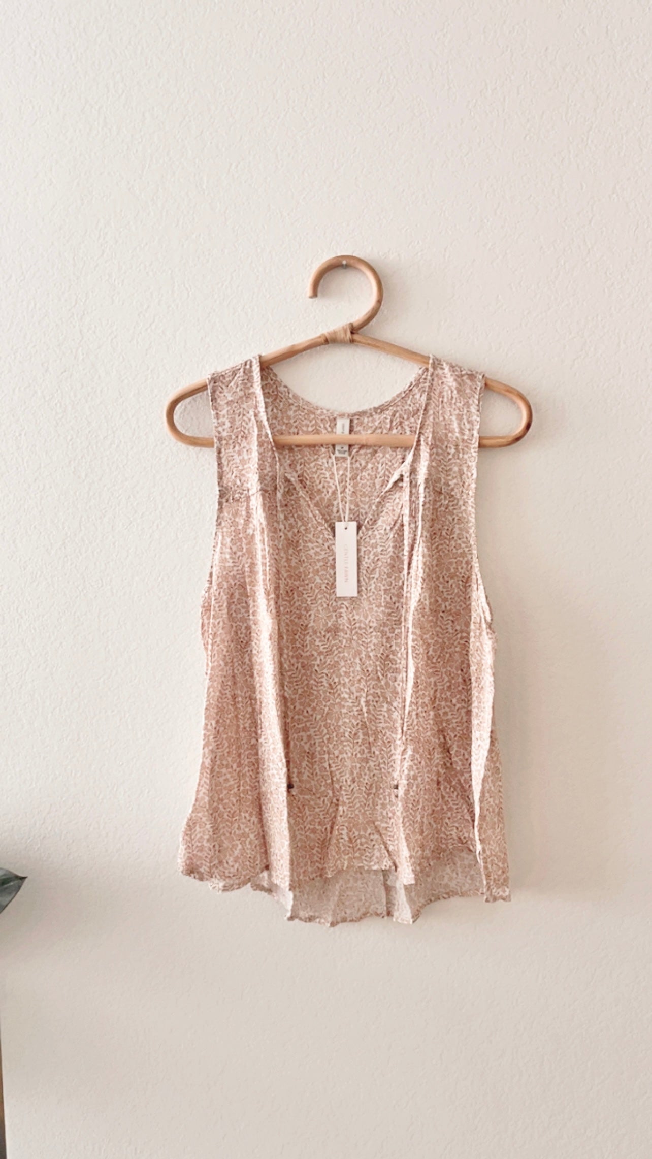NWT Gentle Fawn Tank Blouse (MEDIUM)