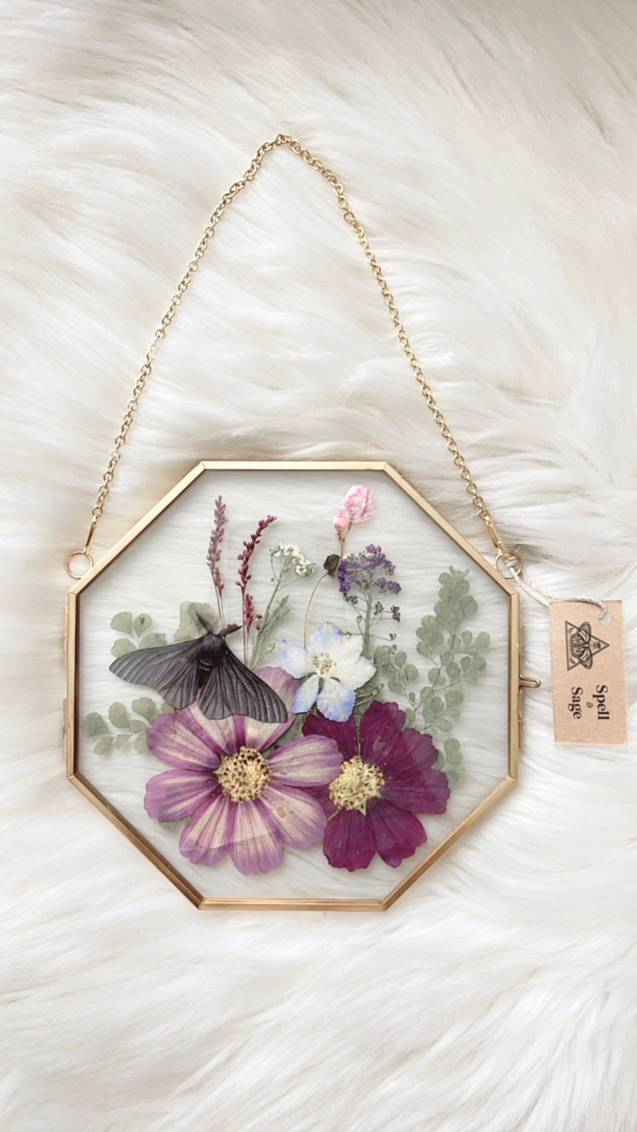 Gertrude Paper Replica Floral Frame <6x6in>