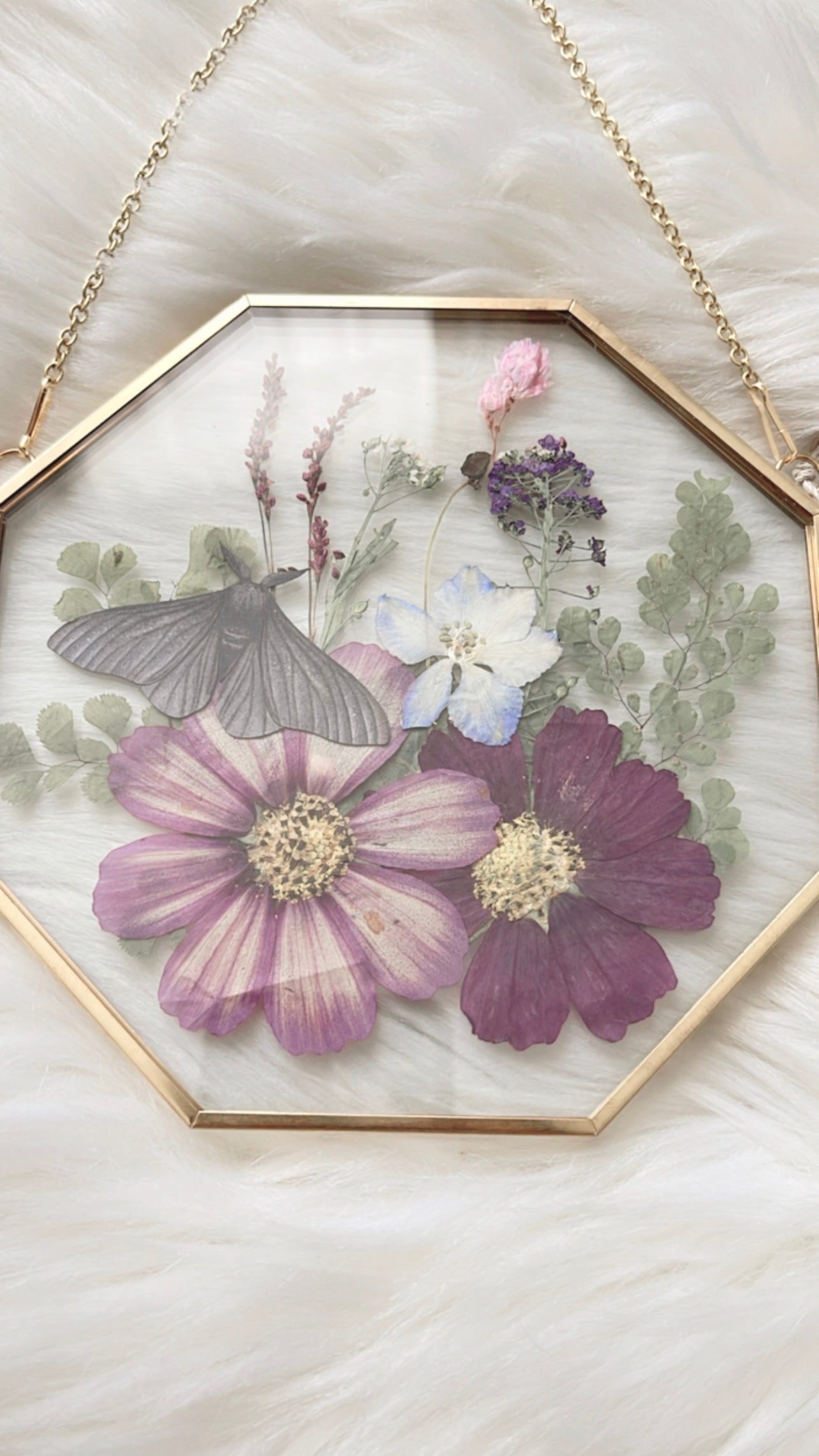 Gertrude Paper Replica Floral Frame <6x6in>