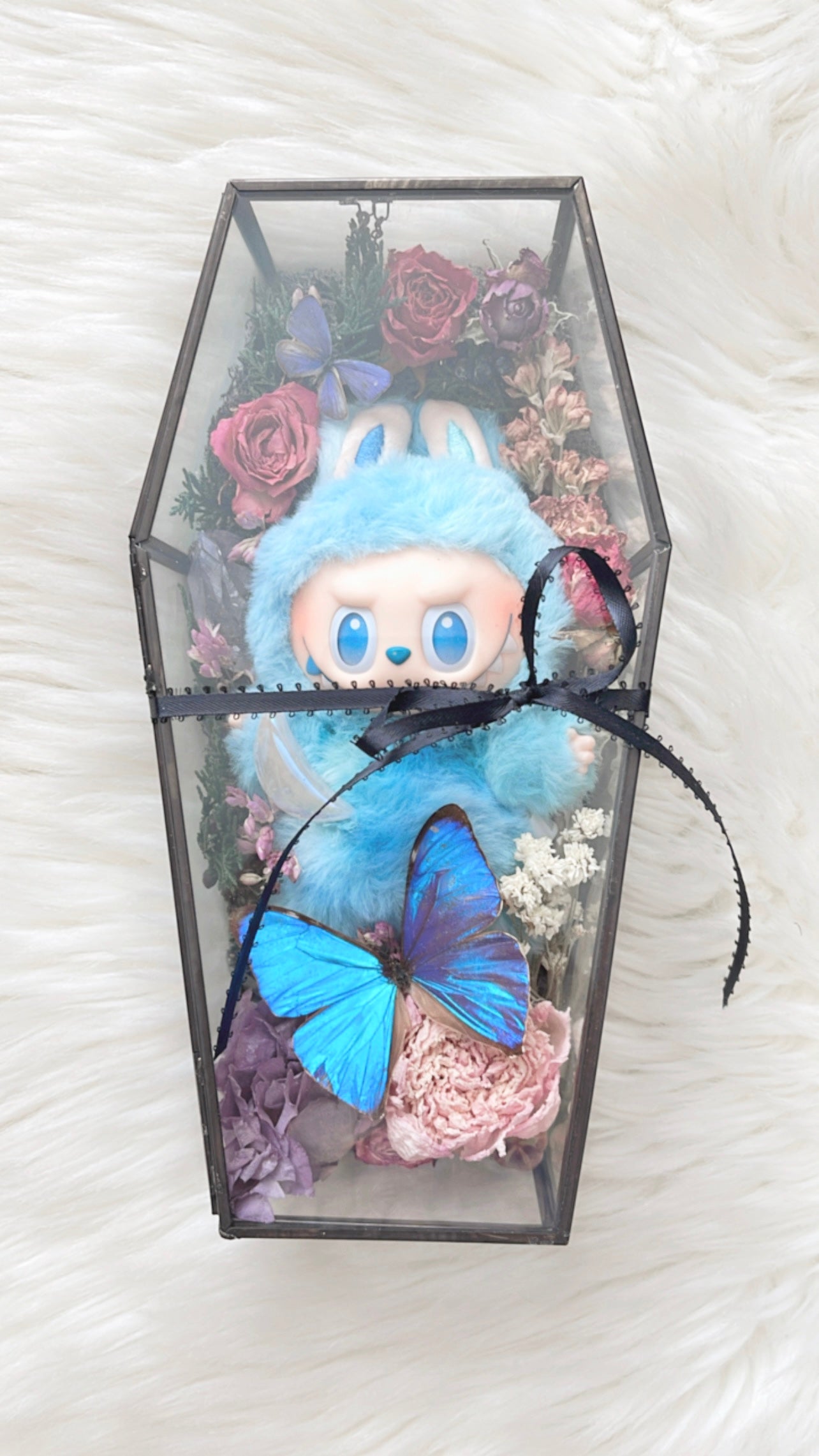 Hope Labubu Coffin Terrarium