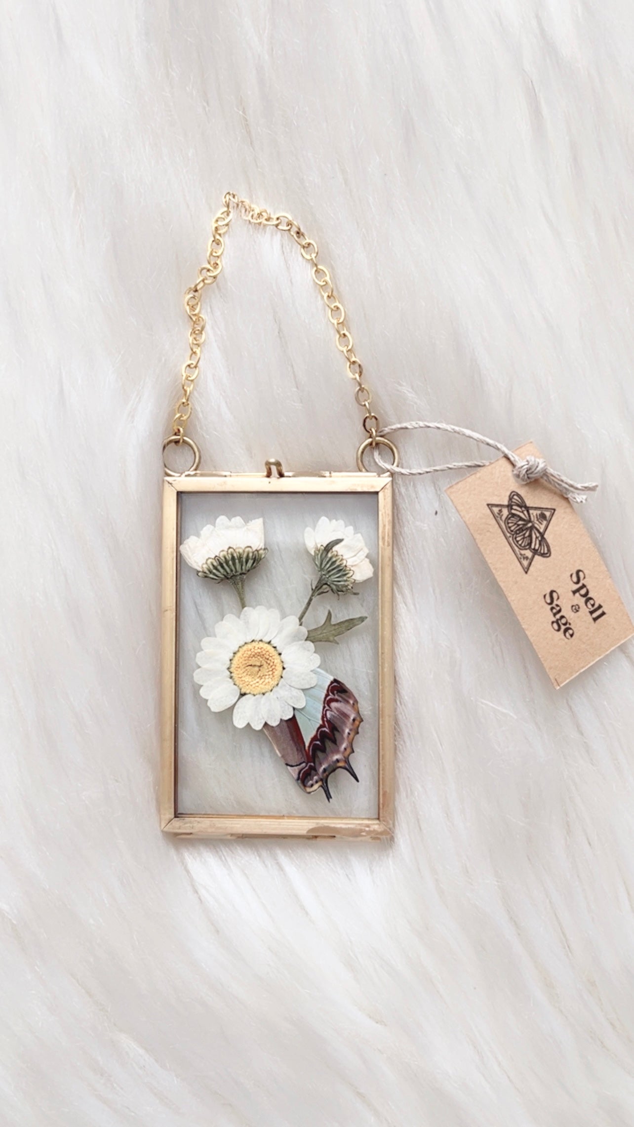 Josie Butterfly Floral Frame <2x3in>