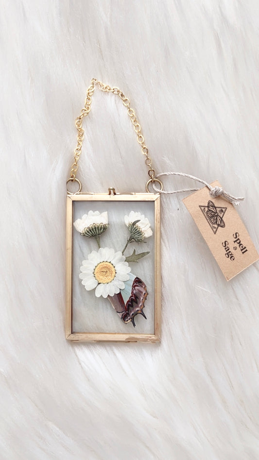 Josie Butterfly Floral Frame <2x3in>