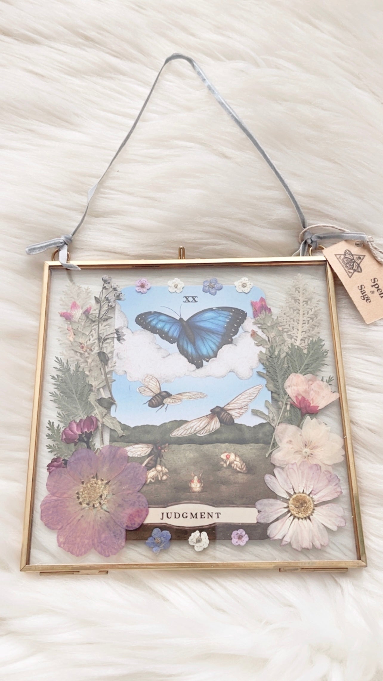 Judgment Tarot Floral Frame