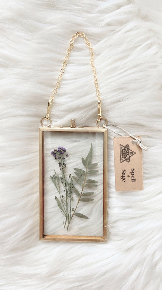 Juniper Floral Frame <2.5x4in>