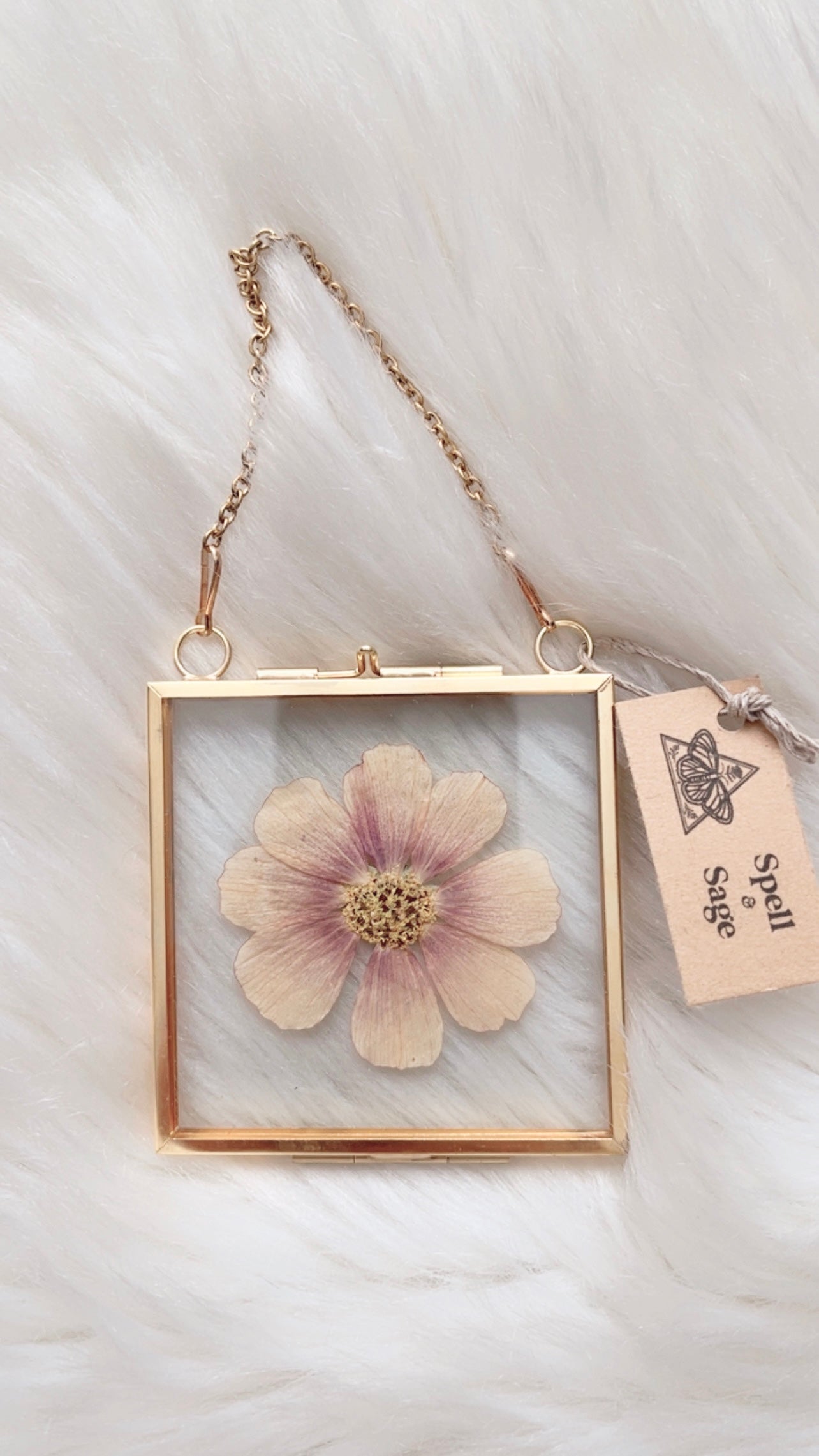 Lily Floral Frame <3x3in>