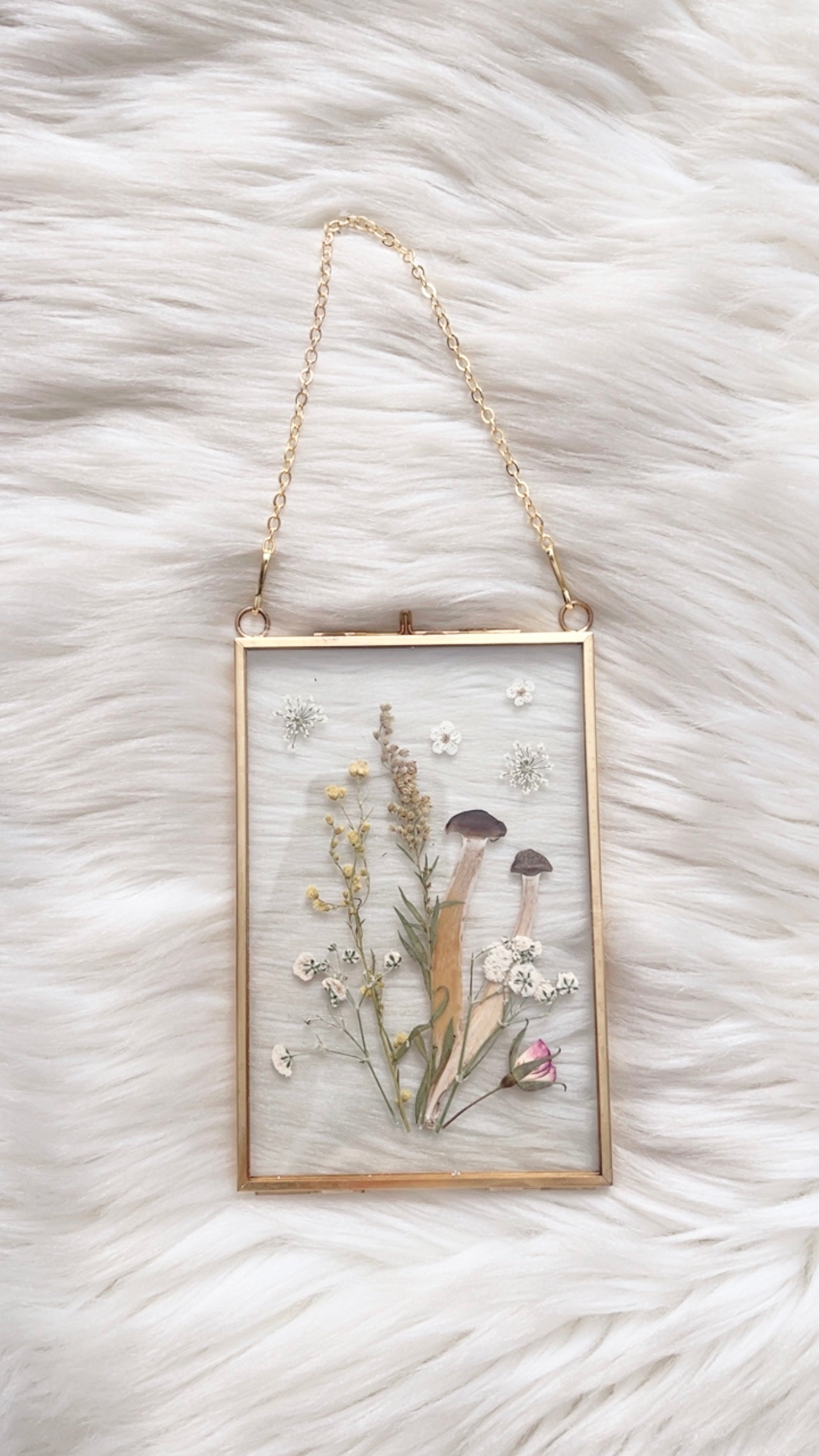 Lori Mushie Floral Frame <4x6in>