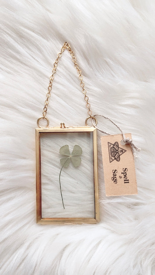 Lucky Clover Floral Frame <2x3in>