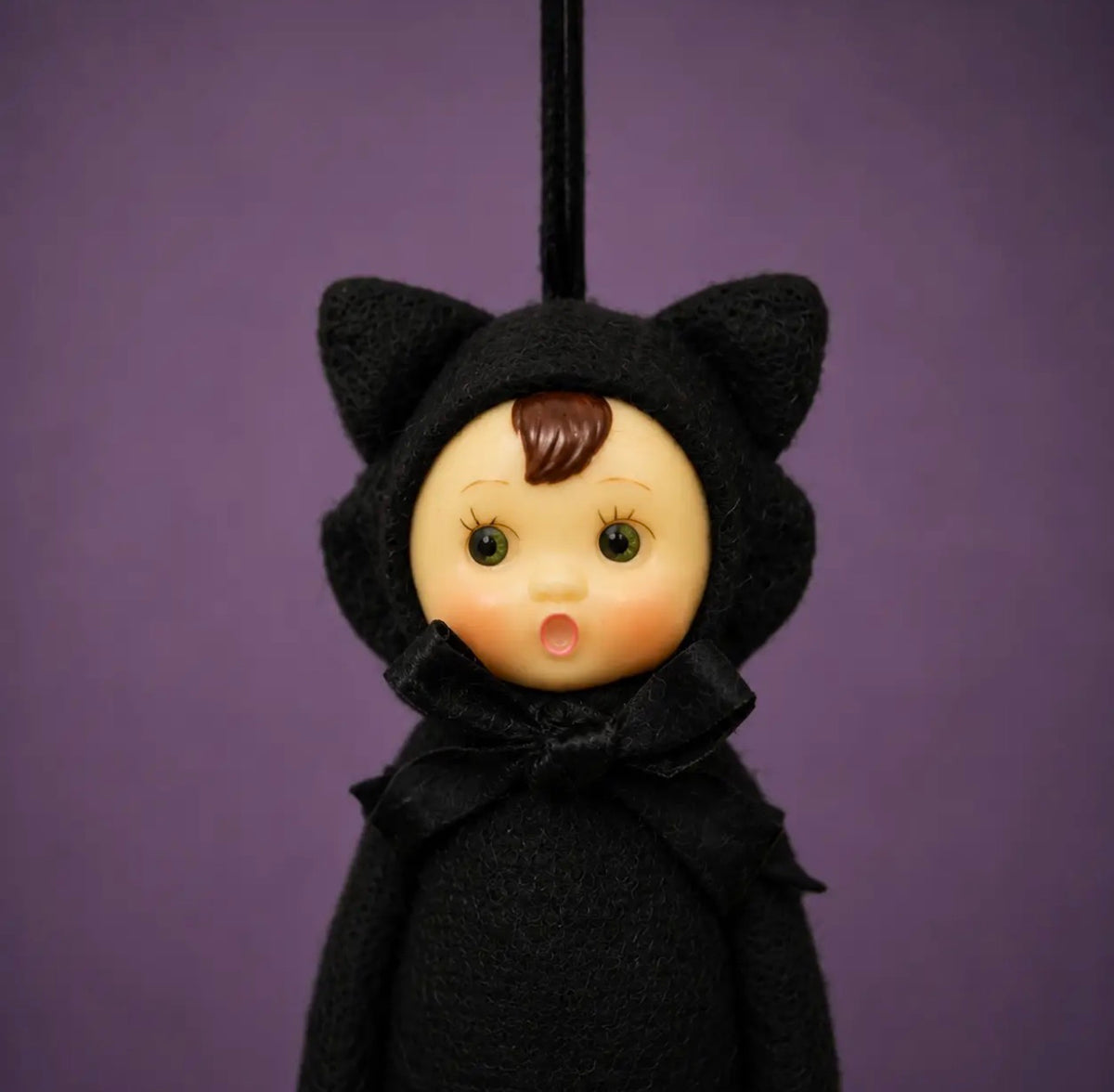 Lucky Luna Spooky Sidekick - Halloween Elf Ornament