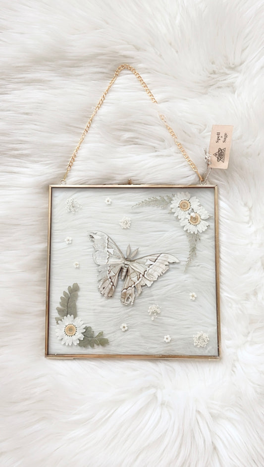 Maddie Paper Replica Floral Frame <8x8in>