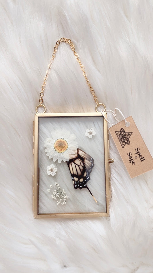 Mandy Butterfly Floral Frame <2.5x3.5in>