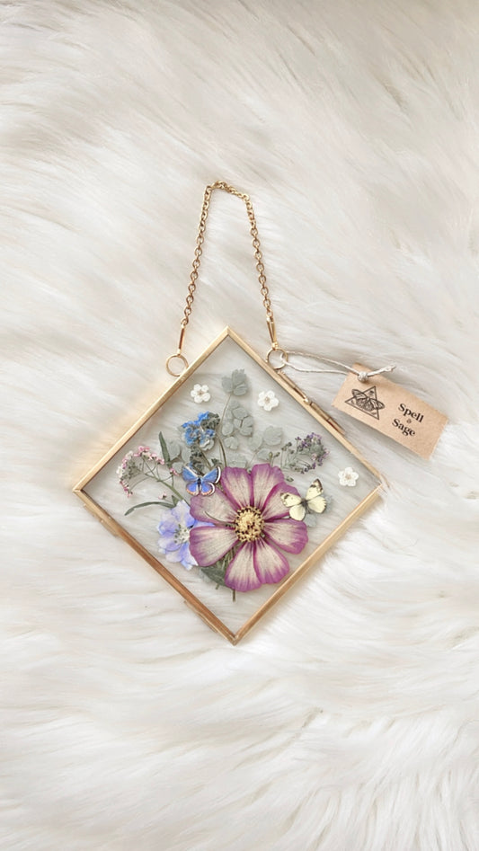 Matilda Paper Replica Floral Frame <5.5x5.5in>