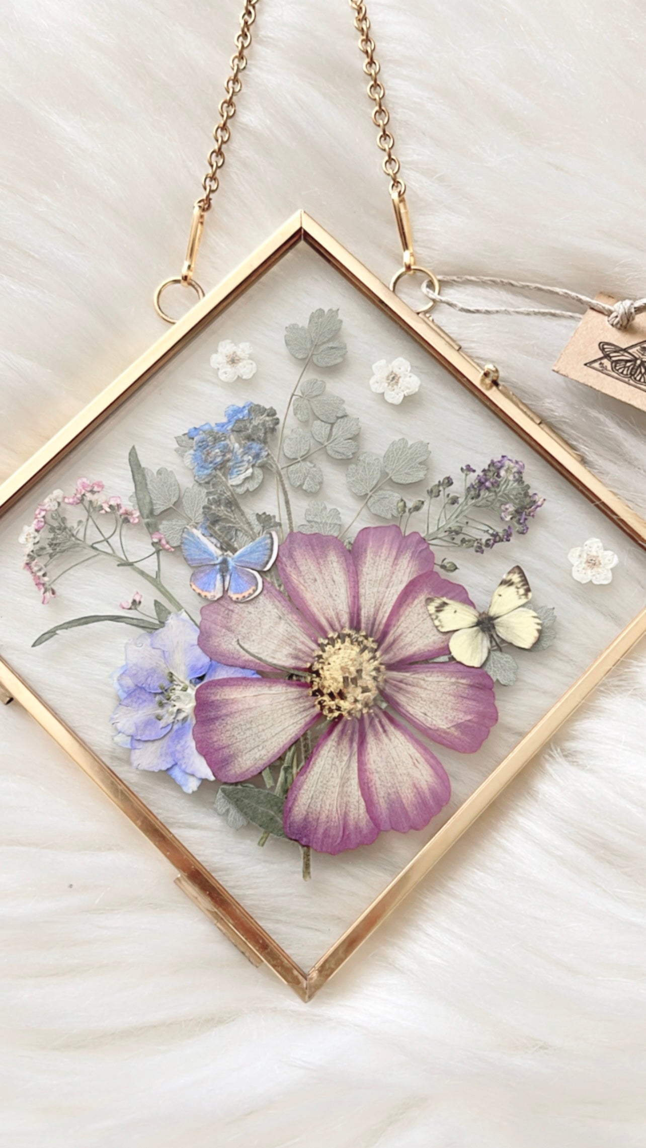 Matilda Paper Replica Floral Frame <5.5x5.5in>