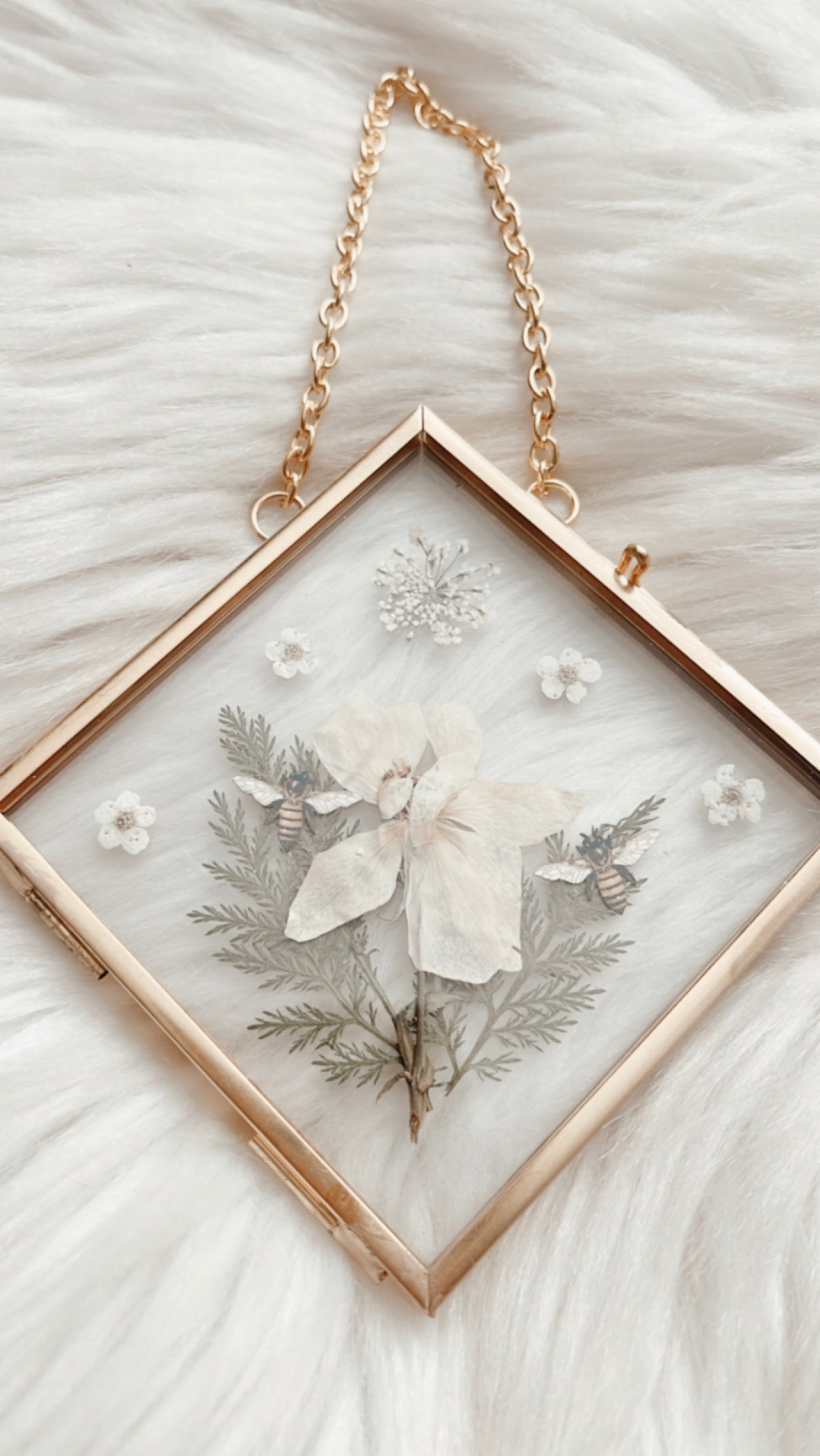 Natalia Paper Replica Floral Frame