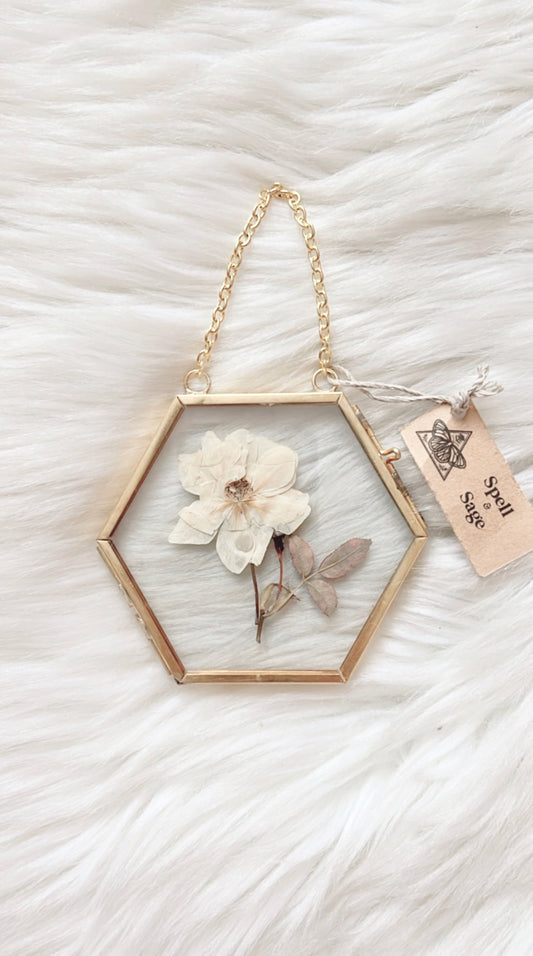 Poppy Floral Frame <3.5x3.25in>