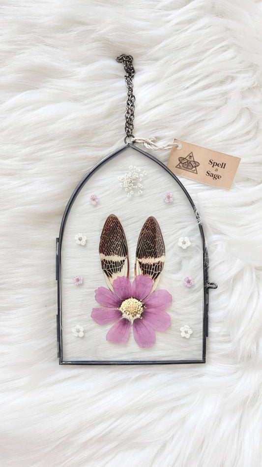 Primrose Cicada Floral Frame <4x6in>