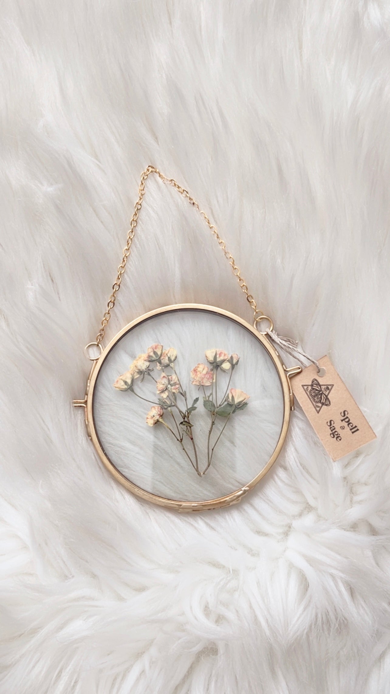 Ruby Floral Frame <4in>