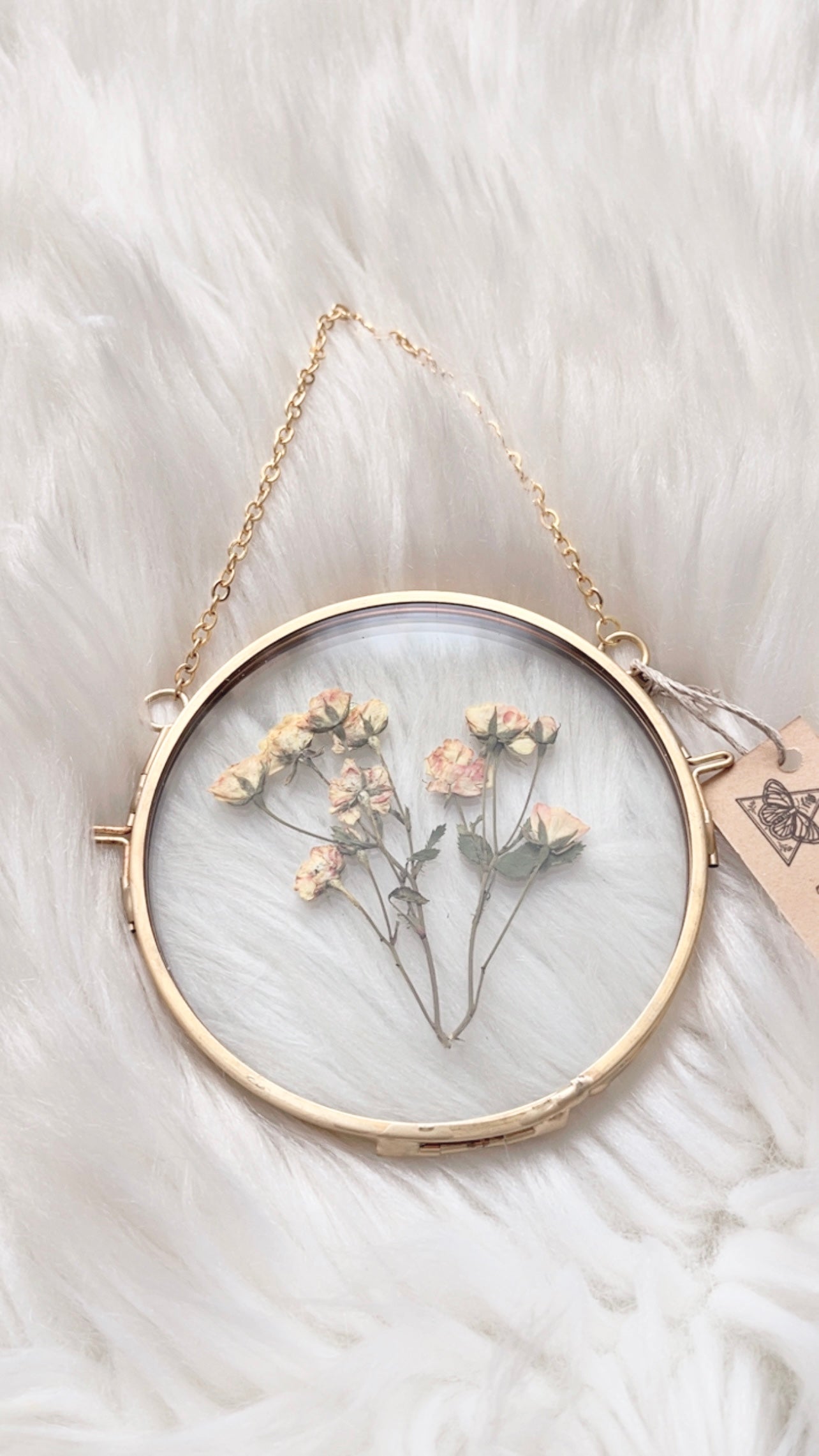 Ruby Floral Frame <4in>