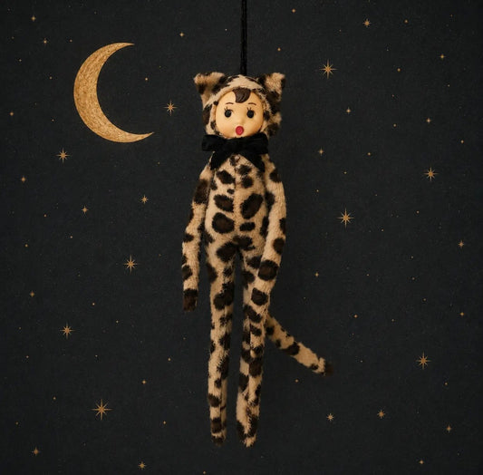 Sassy Sadie Spooky Sidekick - Halloween Elf Ornament